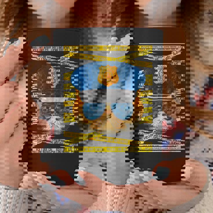 エキゾチック ショートヘア 警察官 警察官 面白い 警察 猫 コーヒーマグ 面白い贈り物