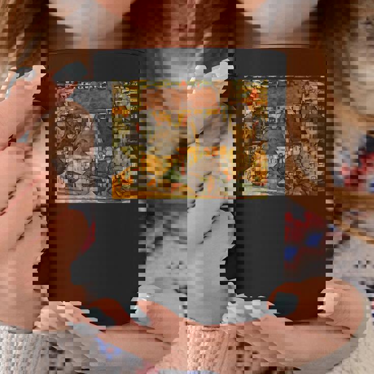 エゴン・シーレ作 イエロー・シティ 1914 コーヒーマグ 面白い贈り物