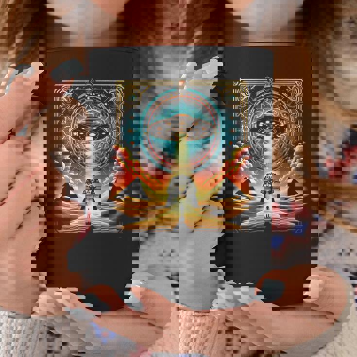 エジプトufo古代スターゲート Egypt Ufo Ancienttargate コーヒーマグ 面白い贈り物