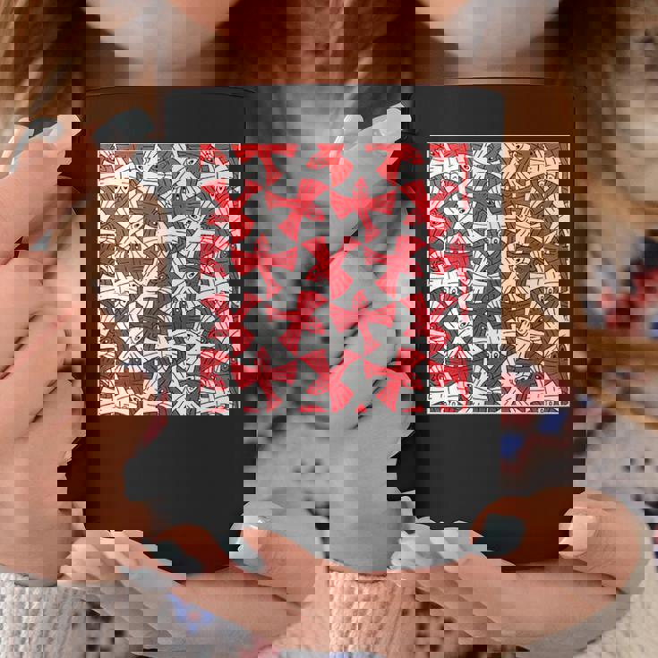 エッシャーにインスパイアされた鳥のテッセレーション。 コーヒーマグ 面白い贈り物