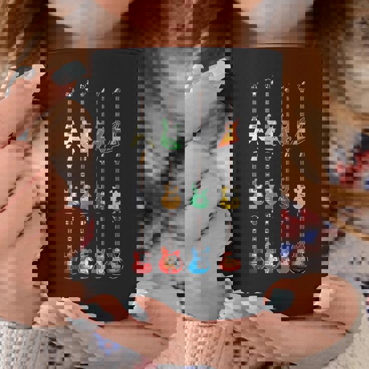 エレキギターデザイン-ヴィンテージギターコレクション コーヒーマグ 面白い贈り物