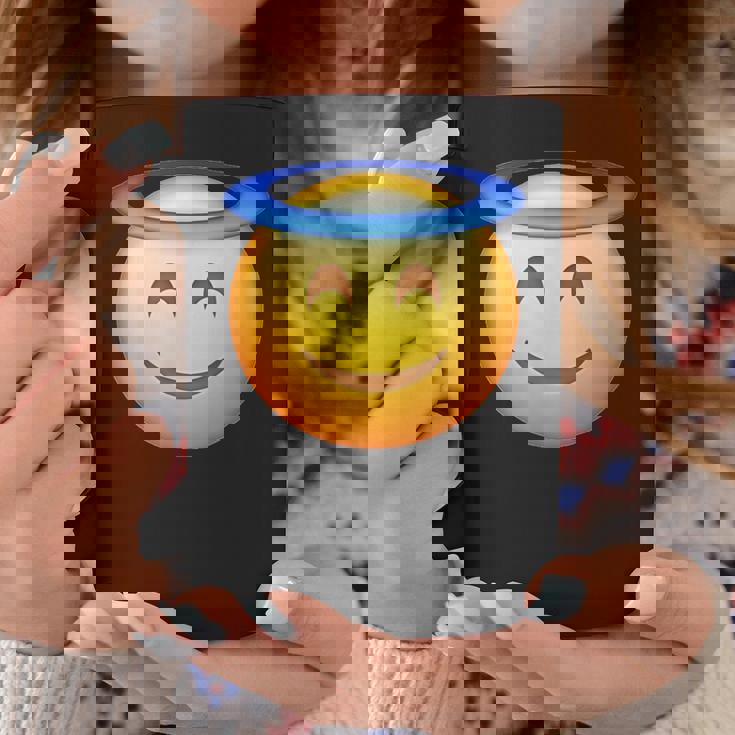 エンジェルスマイリー絵文字 コーヒーマグ 面白い贈り物