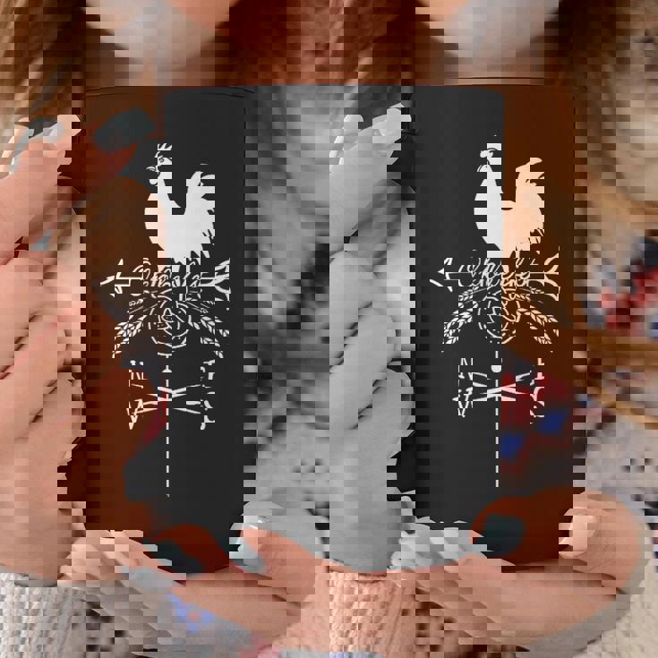 オクトーバーフェスト 風見鶏 コスチューム オンドリとプレッツェルの矢 コーヒーマグ 面白い贈り物