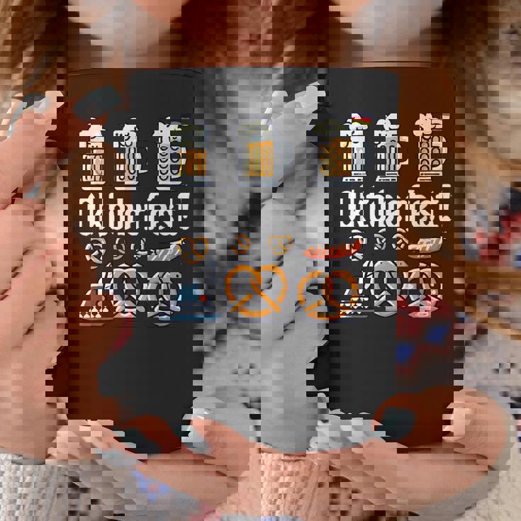 オクトーバーフェストをモチーフにしたビールジョッキ、ヴィースンのプレッツェル コーヒーマグ 面白い贈り物