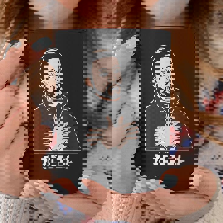 オビエル おもしろ ユーモア 歴史 ジョーク 恐怖 日本史 宣教師 怯える オビエル コーヒーマグ 面白い贈り物