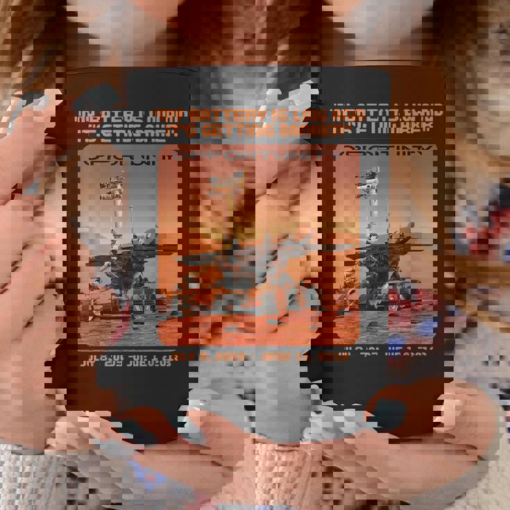 オポチュニティ 火星探査機 最後の言葉 コーヒーマグ 面白い贈り物