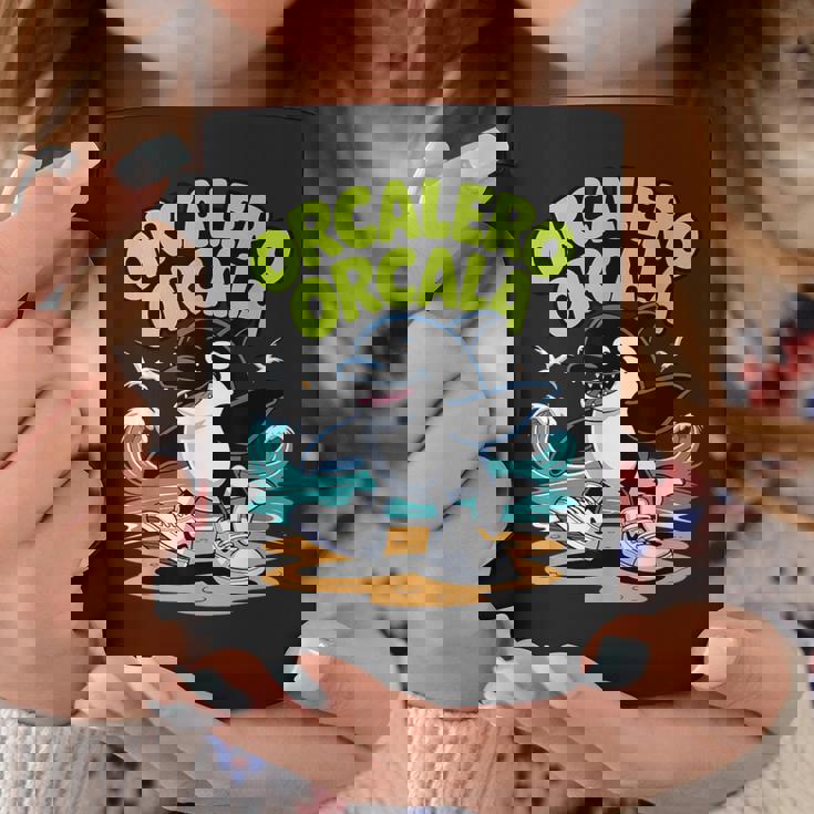 オルカレロ オルカラ イタリアンシャチ ブレイン ミーム コーヒーマグ 面白い贈り物