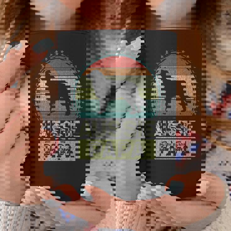 オージー・パパ オーストラリアン・シェパード コーヒーマグ 面白い贈り物