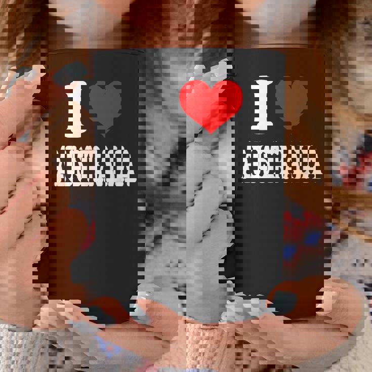 オーストラリア アイ・ハート・オーストラリア アイ・ラブ・オーストラリア コーヒーマグ 面白い贈り物