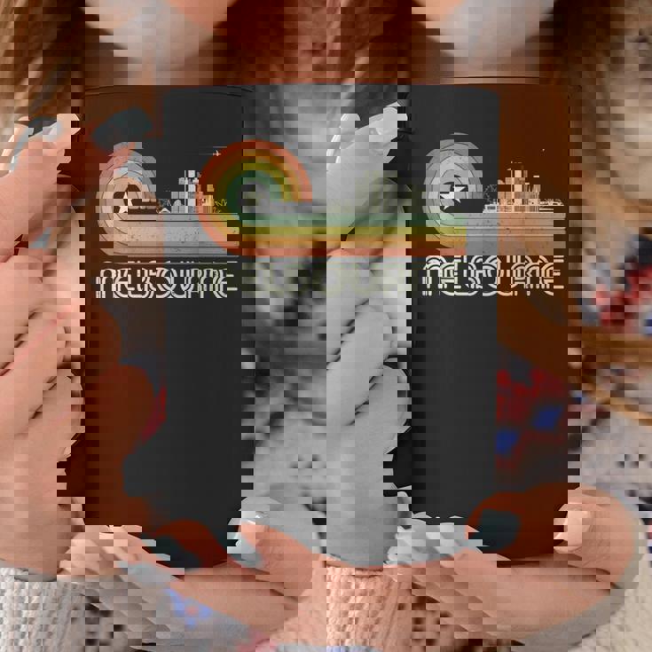 オーストラリア 休暇のお土産 レトロ ビンテージ スカイライン メルボルン コーヒーマグ 面白い贈り物