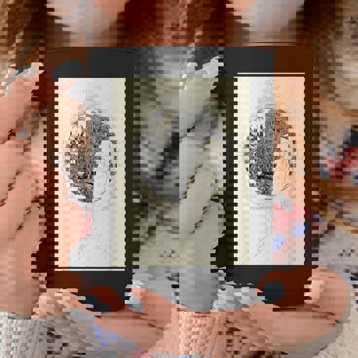 オーブリー・ビアズリー作「ミニッツのピエロ」1897 コーヒーマグ 面白い贈り物