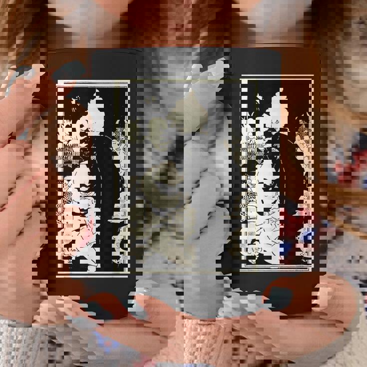 オーブリー・ビアズリー作「ルシアンズ・ストレンジ・クリーチャーズ」1893 コーヒーマグ 面白い贈り物