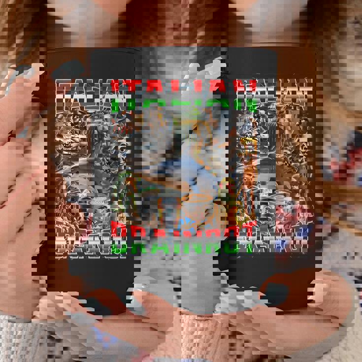 オールイタリアンブレインローミーム-イタリアンブレインロット コーヒーマグ 面白い贈り物