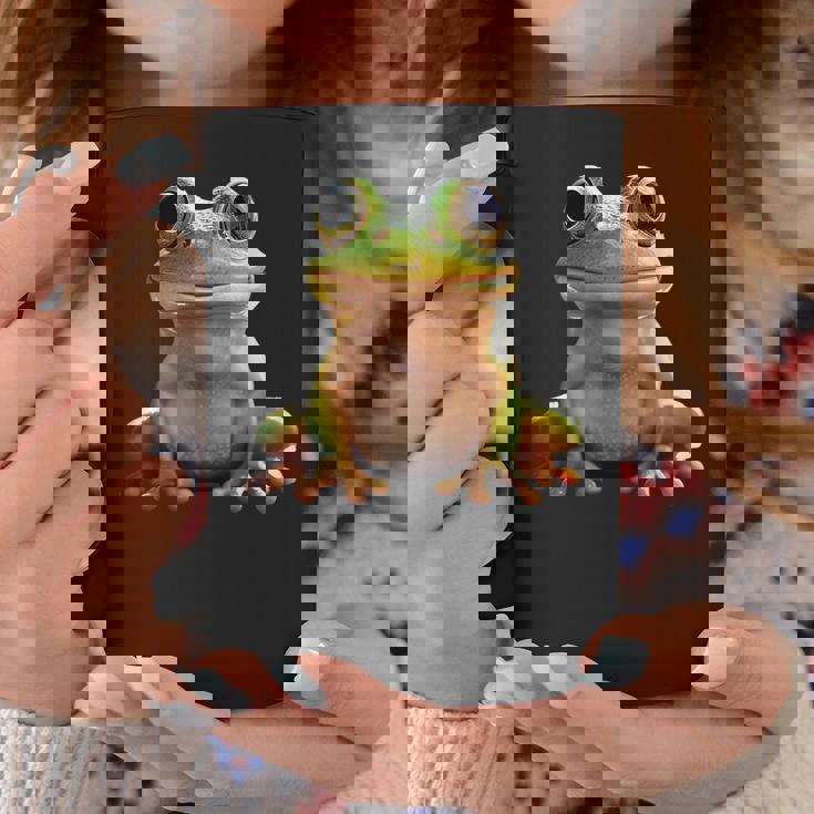 カエル アマガエル 赤ちゃんカエル かわいいカエル コーヒーマグ 面白い贈り物