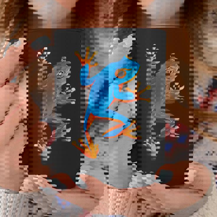 カエルの恋人-青いカエル コーヒーマグ 面白い贈り物