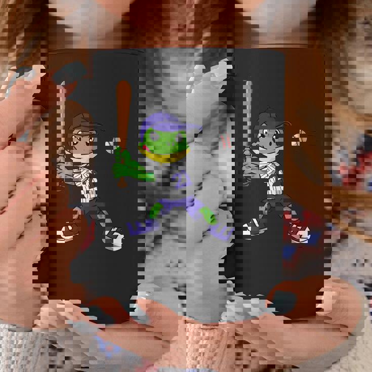 カエルの野球、カエルの野球、カエルの野球選手 コーヒーマグ 面白い贈り物