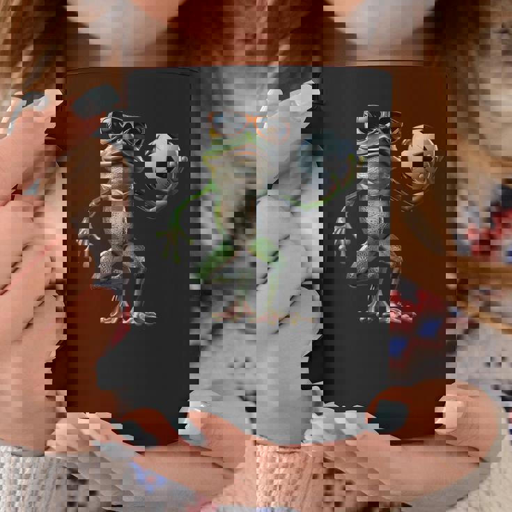 カエルサッカー コーヒーマグ 面白い贈り物