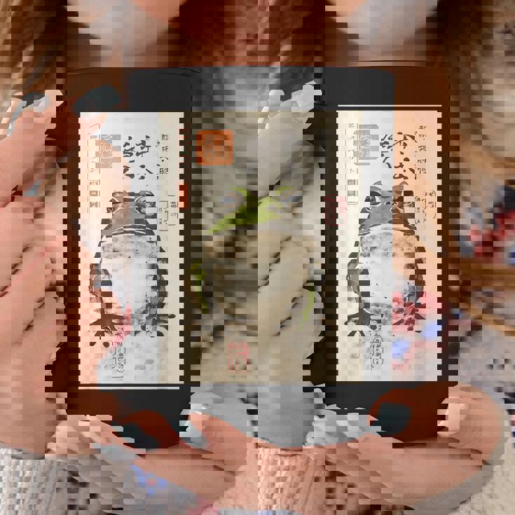 カエル浮世絵 アニメ 日本美術 コーヒーマグ 面白い贈り物