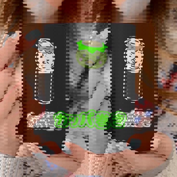 カッパ巻き【カッパ くん】河童 お寿司【どうぶつフレンズ】妖怪 ゆるくて かわいい キャラクター イラスト コーヒーマグ 面白い贈り物