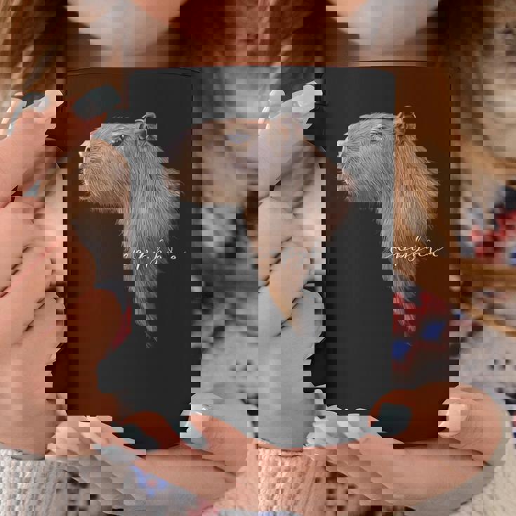 カピバラ グラフィック アート カピバラ Ro Ro Ro歯動物 アニマル ラバー コーヒーマグ 面白い贈り物