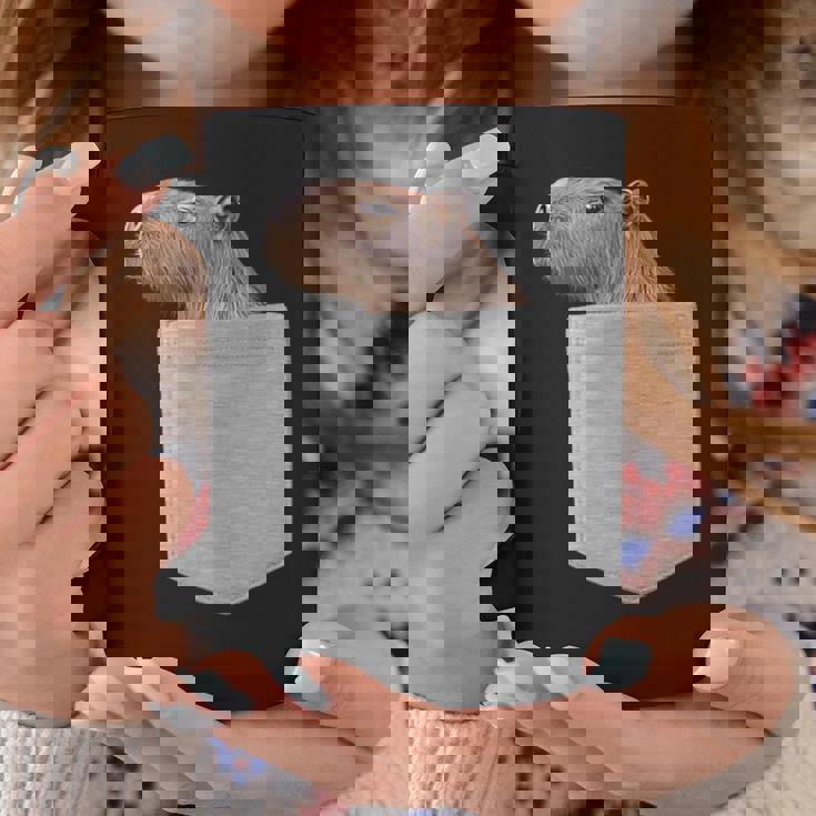 カピバラ フェイク ポケット カピバラ げっ歯類 げっ歯類 アニマル ノベルティ コーヒーマグ 面白い贈り物