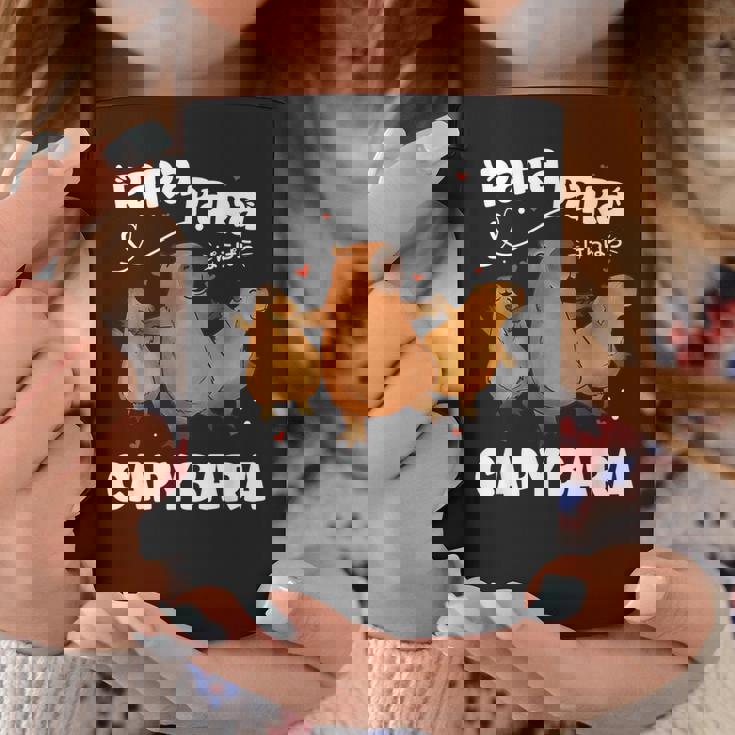 カピバラ好きファニーパラパラカピバラ コーヒーマグ 面白い贈り物