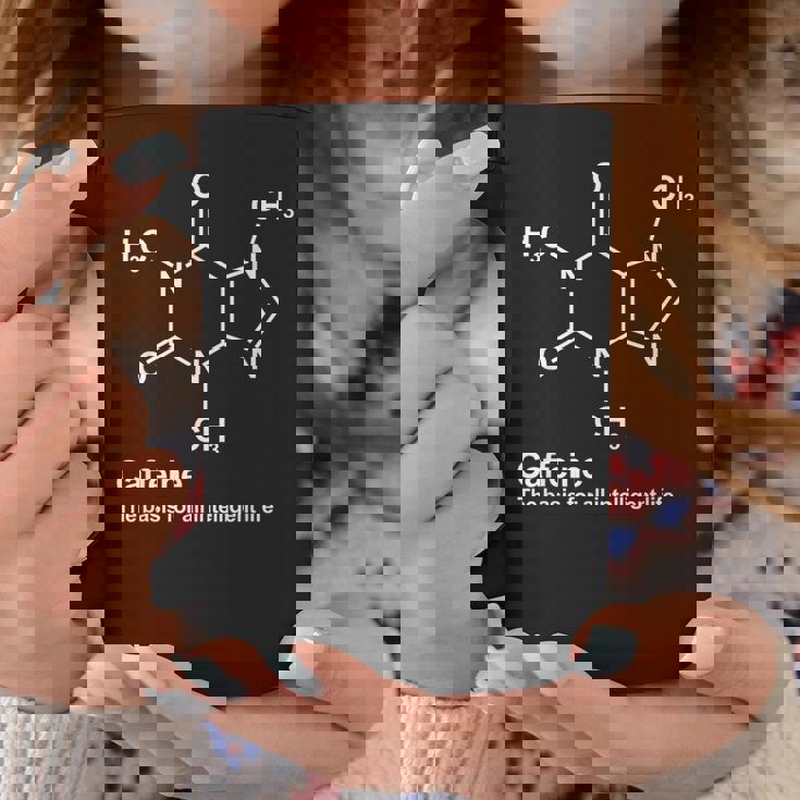 カフェイン分子化学カップ コーヒー コーヒーマグ 面白い贈り物