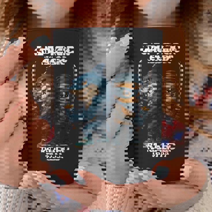 カプチーノ アサシーノ トラレロ トラララ イタリアン ブレイン ミーム コーヒーマグ 面白い贈り物