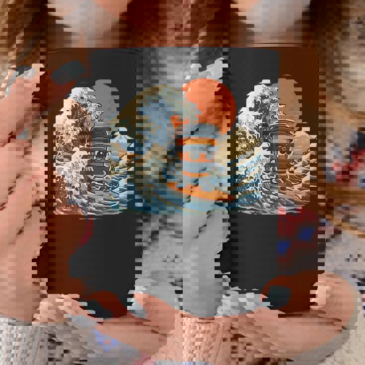 カプチーノ アサシーノ 和波 アート 忍者 コーヒー好き コーヒーマグ 面白い贈り物