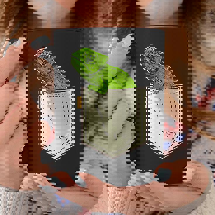 カメレオンポケットバッジ コーヒーマグ 面白い贈り物