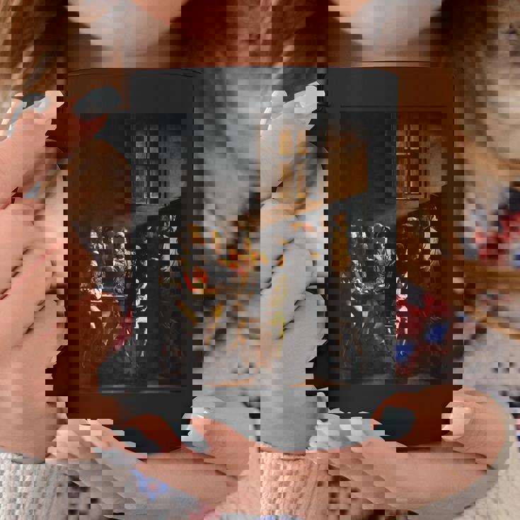 カラヴァッジョの聖マタイの召し コーヒーマグ 面白い贈り物