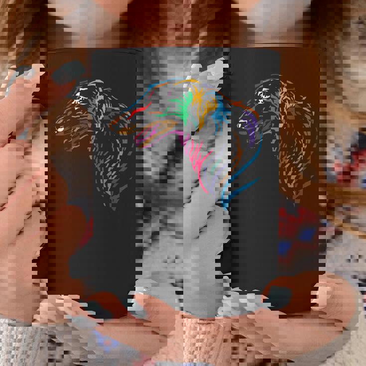 カラー ボルゾイ I ボルゾイ Barzaia Dogs ロシアン・グレイハウンド コーヒーマグ 面白い贈り物