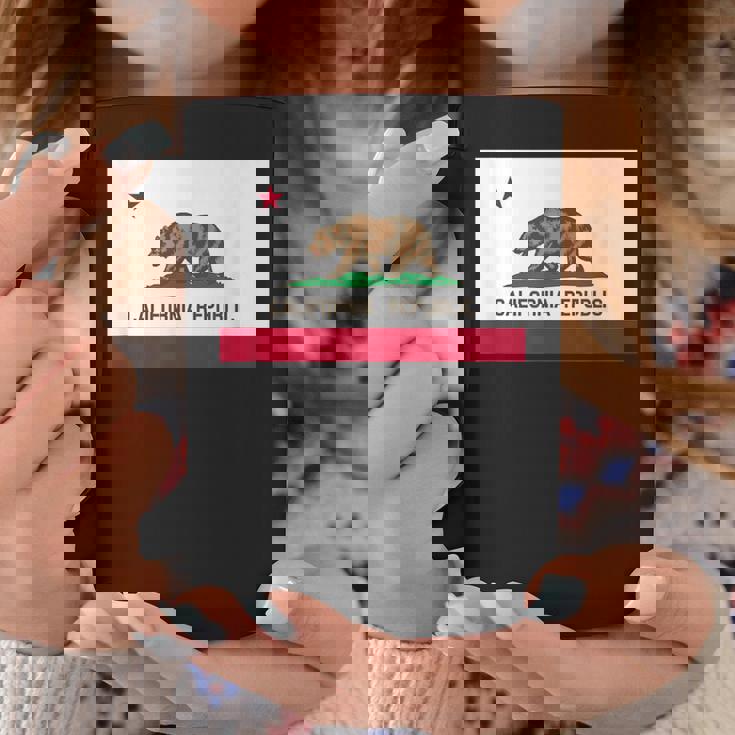 カリフォルニア州「ベアリパブリック」州旗 コーヒーマグ 面白い贈り物