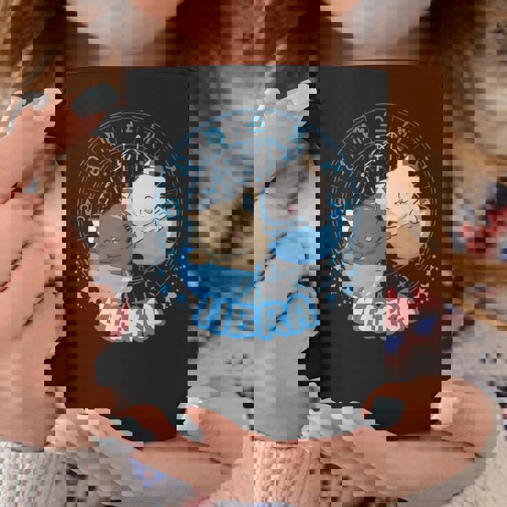 カワイイ猫占星術 星座天秤座 コーヒーマグ 面白い贈り物