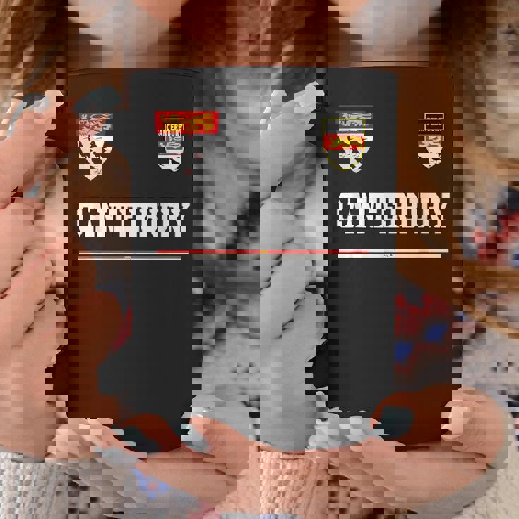 カンタベリースポーツサッカージャージ フラッグ フットボール コーヒーマグ 面白い贈り物