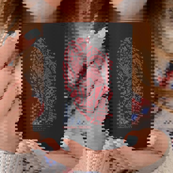 カンタベリー大聖堂ステンドグラス 3 歴史考古学 コーヒーマグ 面白い贈り物