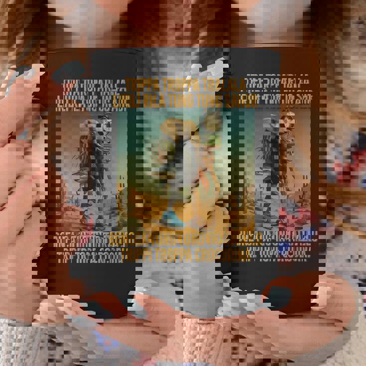 キッズ トレンド ミーム ブレイン イタリアン トリッパ トラララ コーヒーマグ 面白い贈り物