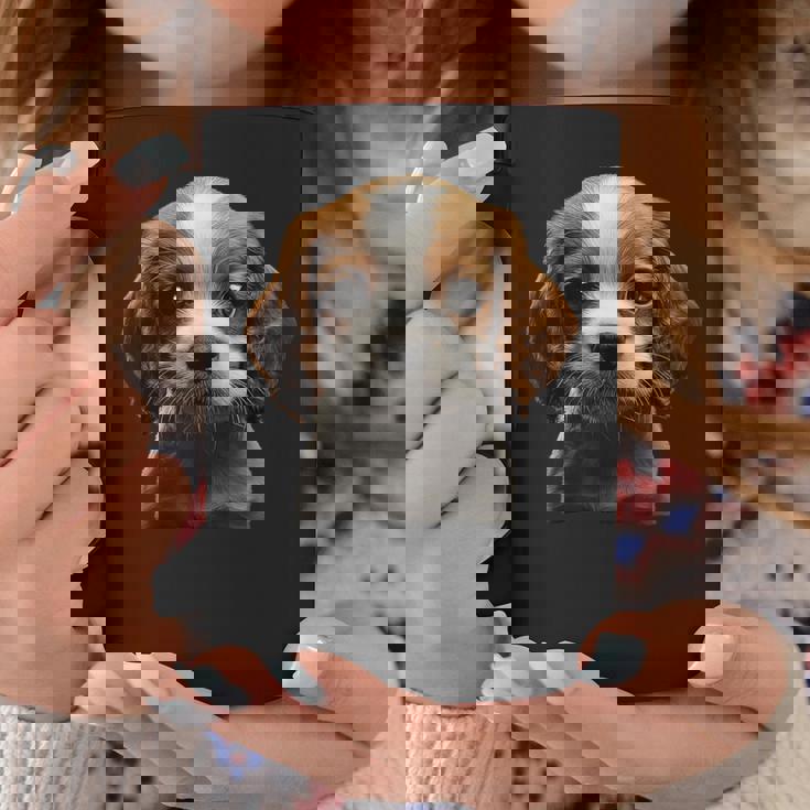 キャバリアキングチャールズスパニエル子犬 コーヒーマグ 面白い贈り物