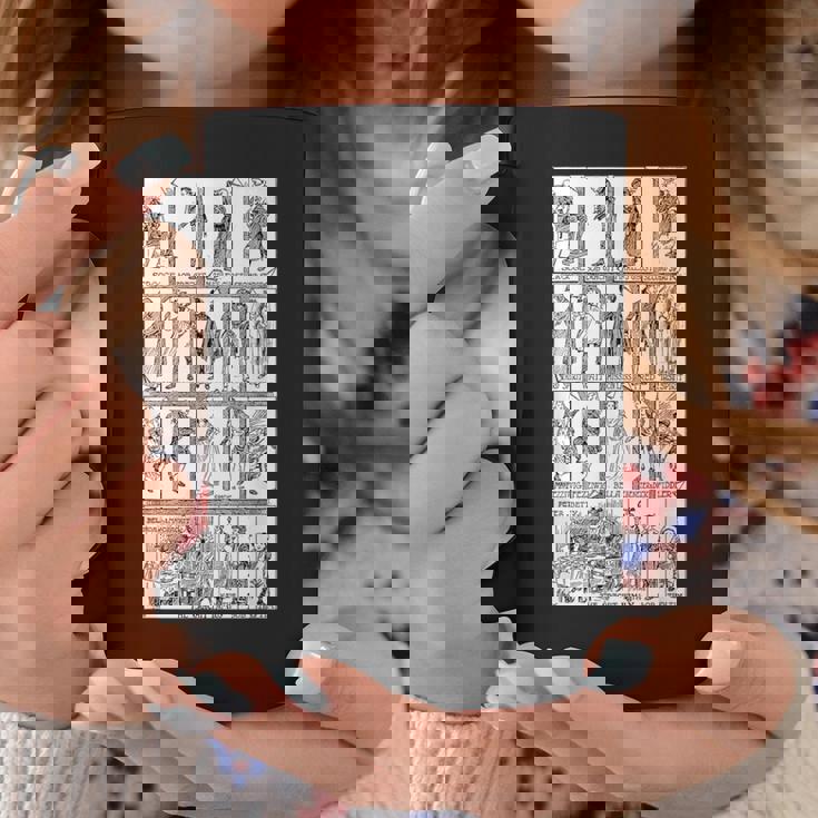 キャラクターモンタージュクリスマスキャロルtシャツ-ヴィンテージスクルージ コーヒーマグ 面白い贈り物