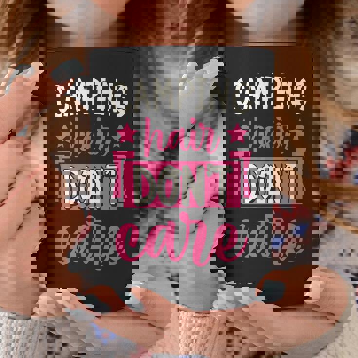 キャンピングヘア Don't Care コーヒーマグ 面白い贈り物