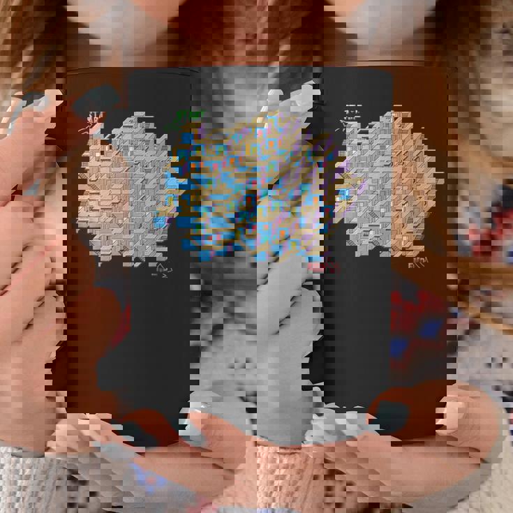 キューブ 迷路&迷路 コーヒーマグ 面白い贈り物