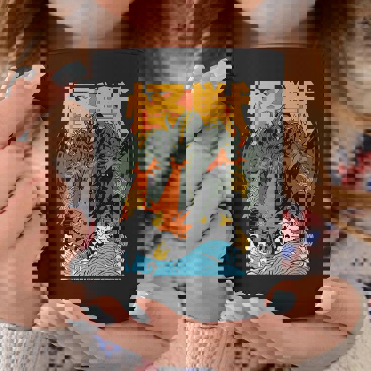 キングギドラ サンセット 和 コーヒーマグ 面白い贈り物