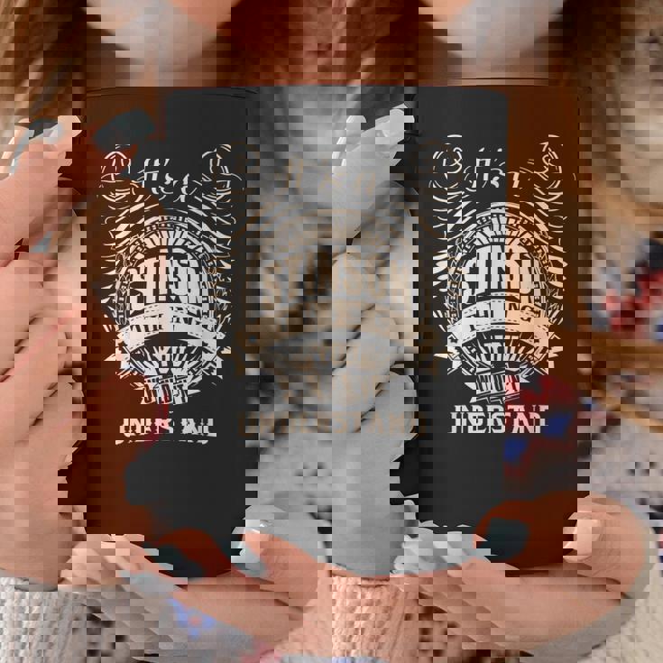 ギフトには理解できないスティンソンです。 コーヒーマグ 面白い贈り物