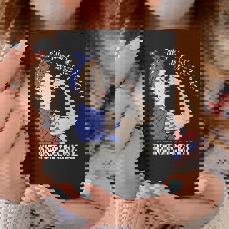 ギラン・バレー症候群啓発戦士 割れない彼女 コーヒーマグ 面白い贈り物