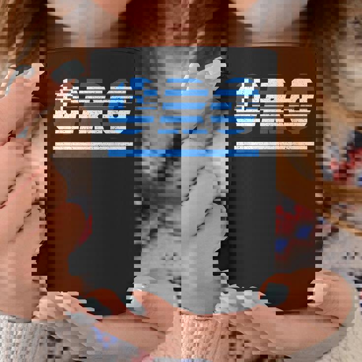 ギリシャのデザイン。フラグ付きのギリシャの衣装 Grc コーヒーマグ 面白い贈り物