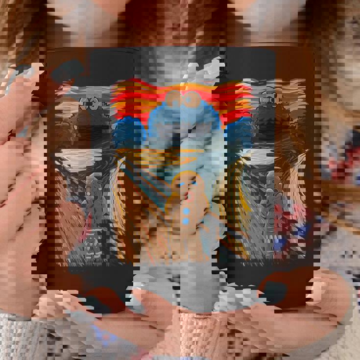 クッキー・マンチャーザ・スクリーム・ムンクモンスター・ジョーク コーヒーマグ 面白い贈り物