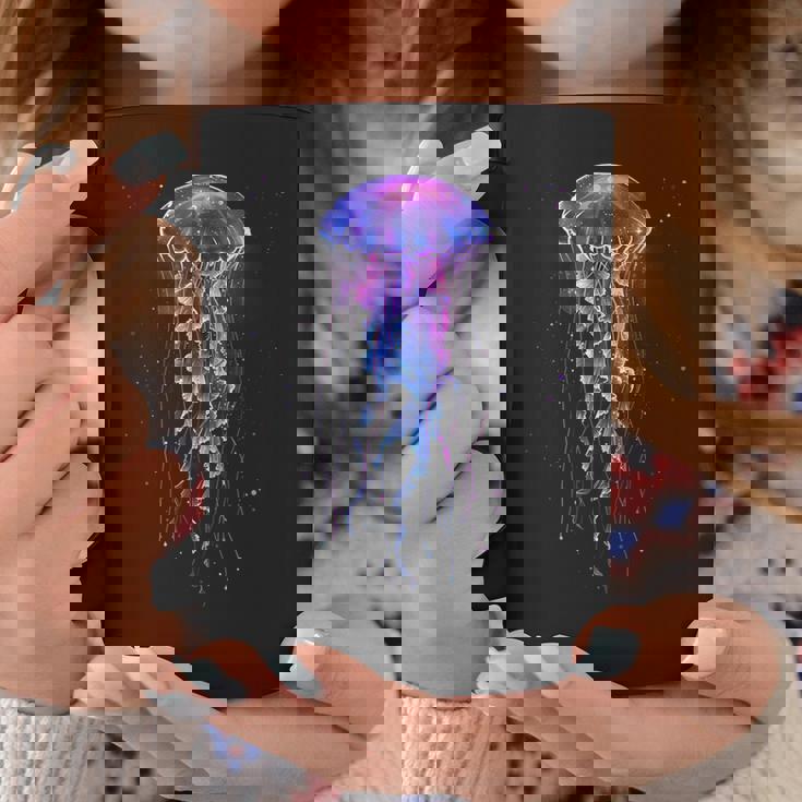 クラゲ 海 海洋 動物愛好家 海洋哺乳類 アートワーク コーヒーマグ 面白い贈り物