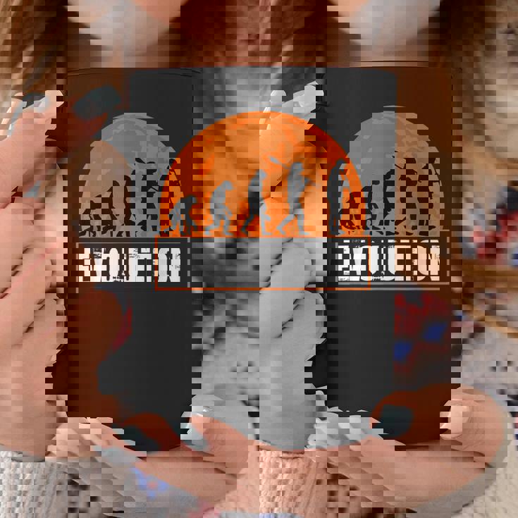 クラリネット奏者、面白いクラリネット 人類の進化 コーヒーマグ 面白い贈り物