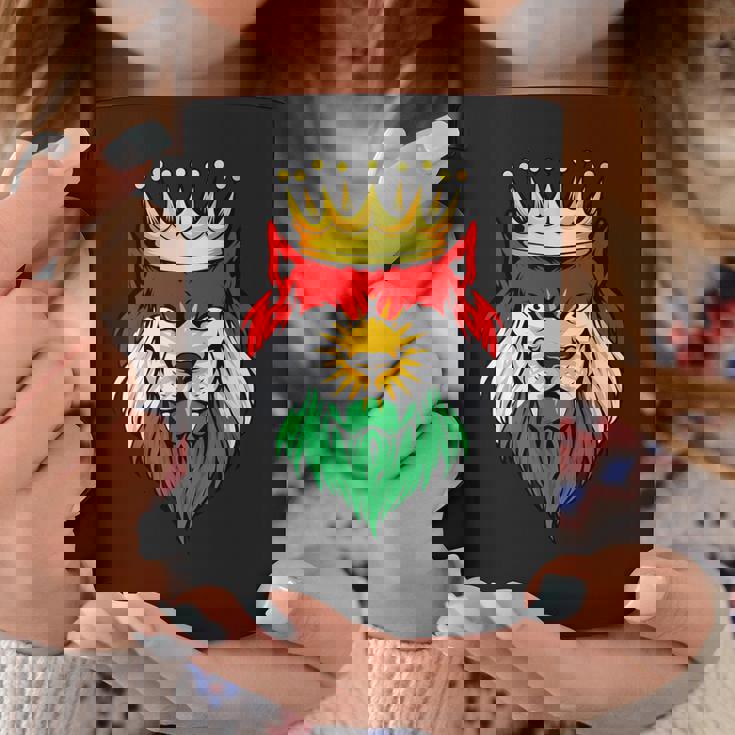 クルディスタン国旗クルド語 コーヒーマグ 面白い贈り物