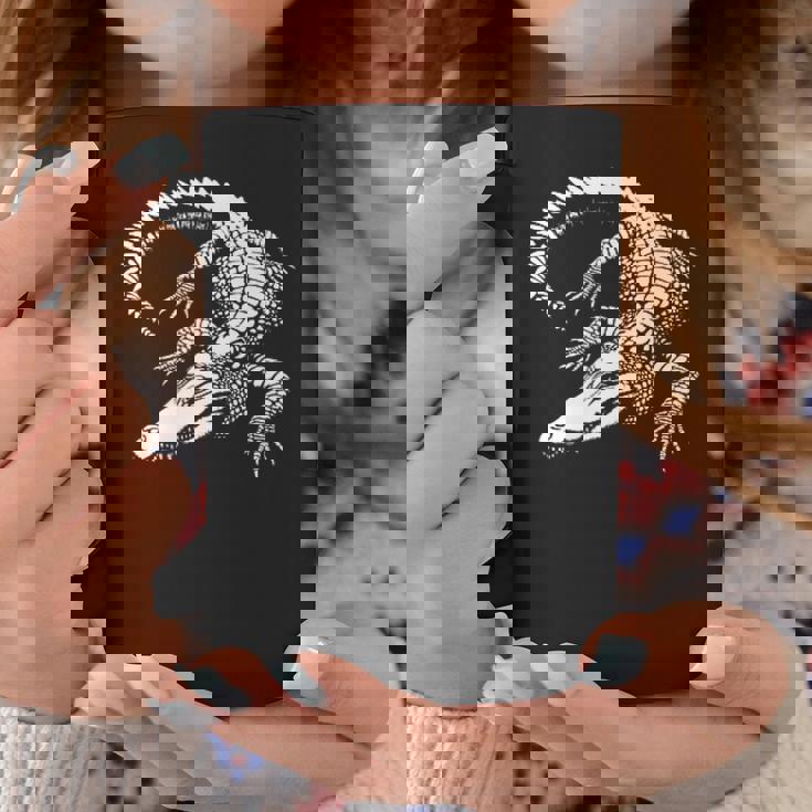 クロコダイル お父さん 母 恋人 モノクロ クロコダイル コーヒーマグ 面白い贈り物